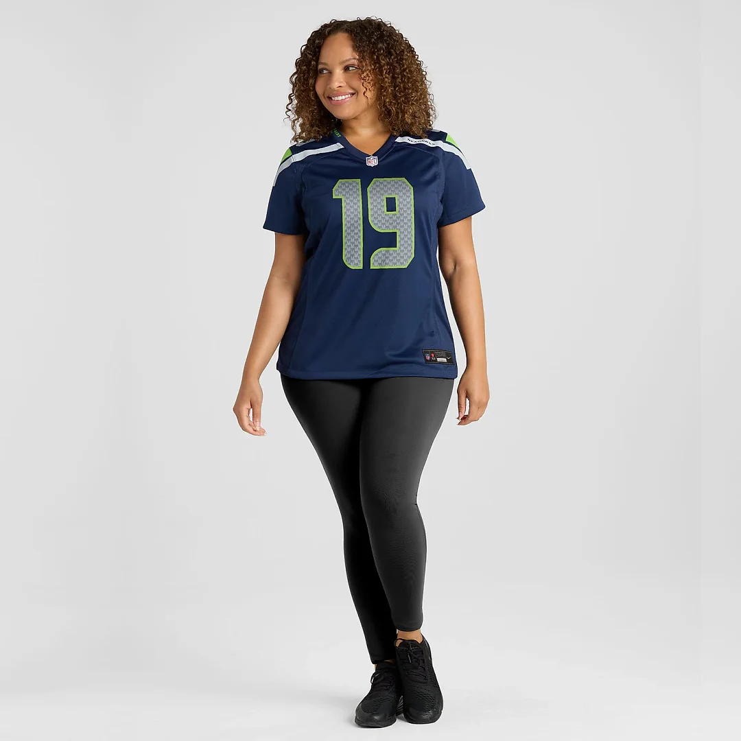 Zennovawear Jake Bobo Seattle Seahawks Women's Team Game Jersey - College Navy