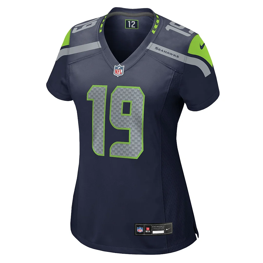 Zennovawear Jake Bobo Seattle Seahawks Women's Team Game Jersey - College Navy
