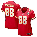 Zennovawear Jake Briningstool Kansas City Chiefs Women's Team Game Jersey - Red
