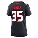 Zennovawear Jake Hansen Houston Texans Women's Team Game Jersey - Navy