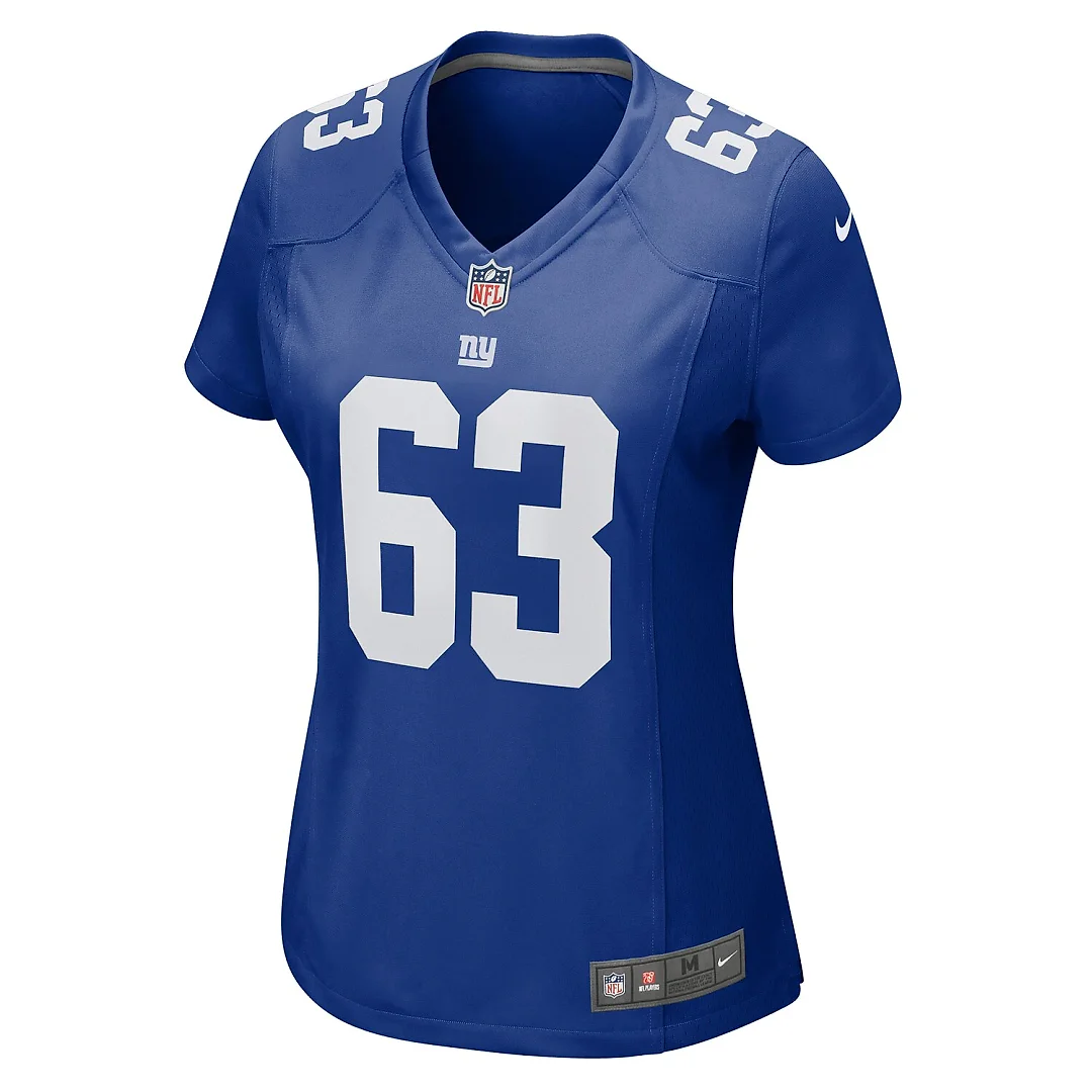 Zennovawear Jake Kubas New York Giants Women's Game Jersey - Royal