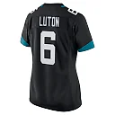 Zennovawear Jake Luton Jacksonville Jaguars Women's Game Jersey - Black