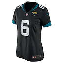 Zennovawear Jake Luton Jacksonville Jaguars Women's Game Jersey - Black