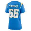 Zennovawear Jake Slaughter Los Angeles Chargers Women's Team Game Jersey - Powder Blue