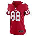 Zennovawear Jake Tonges San Francisco 49ers Women's Team Game Jersey - Scarlet