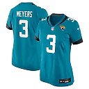 Zennovawear Jakobi Meyers Jacksonville Jaguars Women's Team Game Jersey - Teal