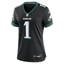 Zennovawear Jalen Hurts Philadelphia Eagles Women's Alternate Game Jersey - Black