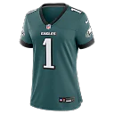 Zennovawear Jalen Hurts Philadelphia Eagles Women's Team Game Jersey - Midnight Green