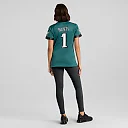 Zennovawear Jalen Hurts Philadelphia Eagles Women's Team Game Jersey - Midnight Green