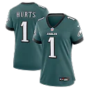 Zennovawear Jalen Hurts Philadelphia Eagles Women's Team Game Jersey - Midnight Green