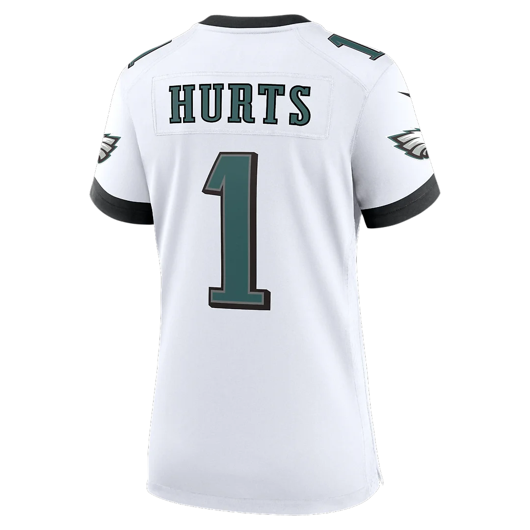 Zennovawear Jalen Hurts Philadelphia Eagles Women's Game Jersey - White
