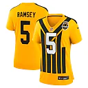 Zennovawear Jalen Ramsey Pittsburgh Steelers Women's Alternate 1933 Throwback Game Jersey - Gold