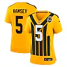 Zennovawear Jalen Ramsey Pittsburgh Steelers Women's Alternate 1933 Throwback Game Jersey - Gold