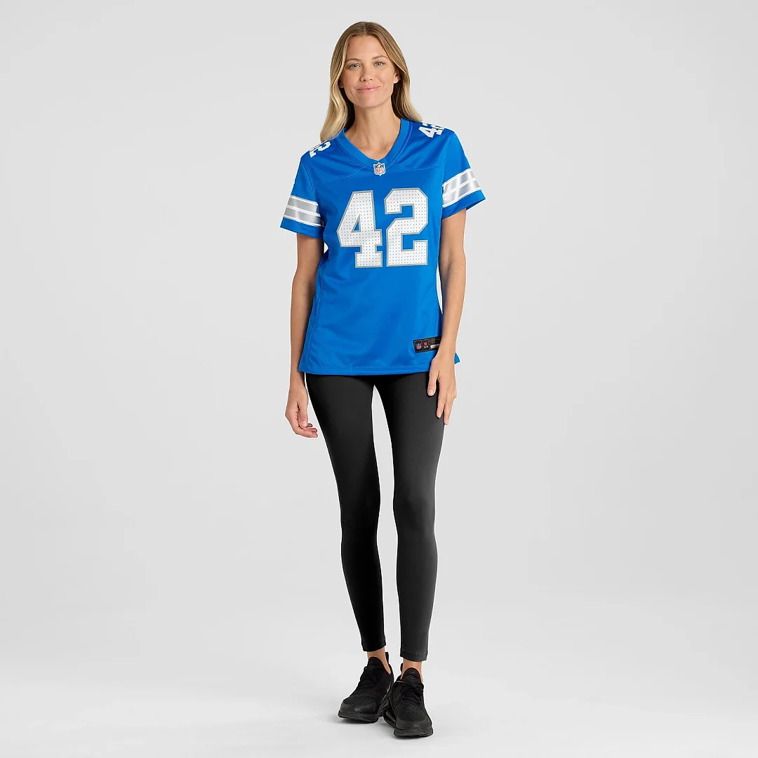 Zennovawear Jalen Reeves-Maybin Detroit Lions Women's Team Game Jersey - Blue