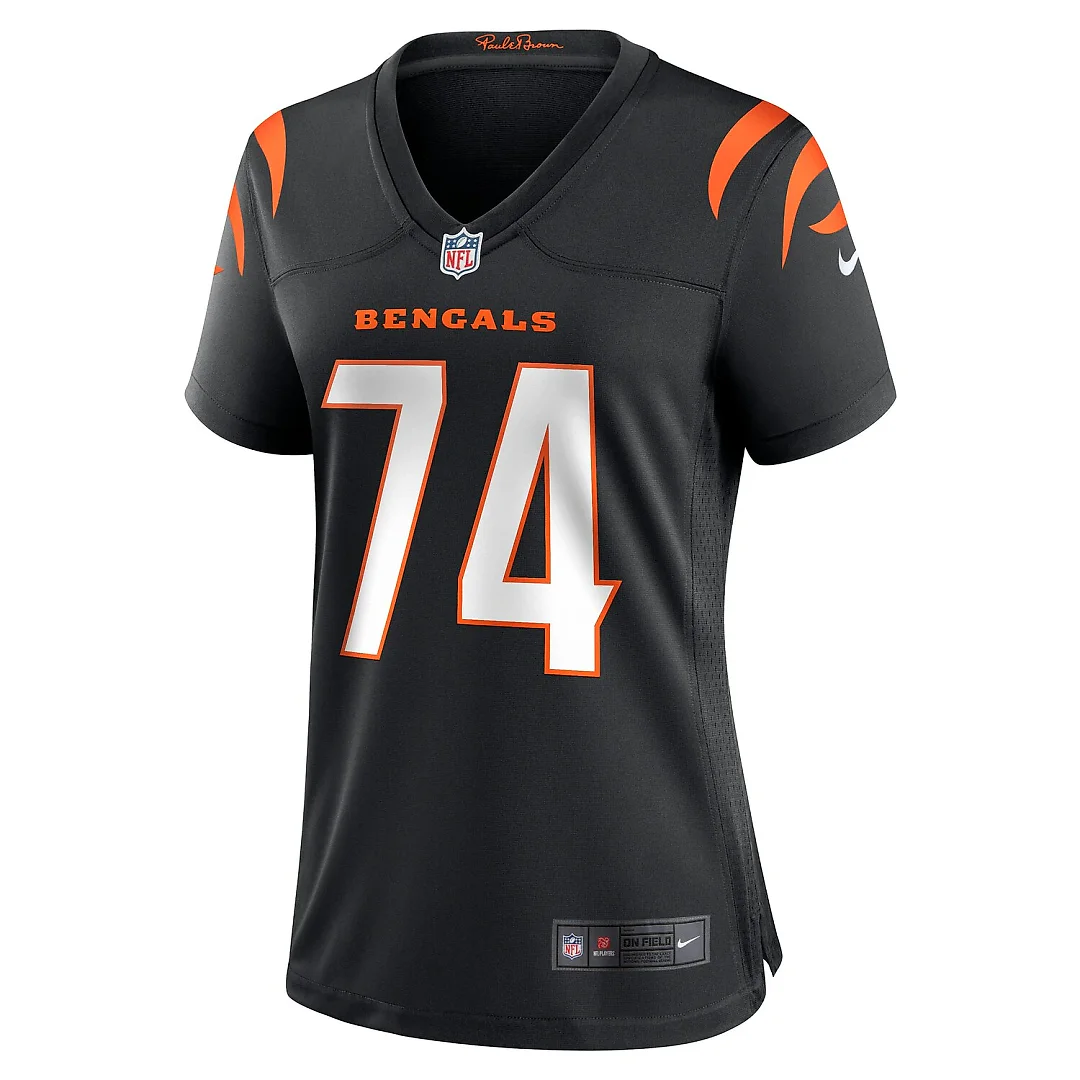 Zennovawear Jalen Rivers Cincinnati Bengals Women's Team Game Jersey - Black