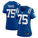 Zennovawear Jalen Travis Indianapolis Colts Women's Team Game Jersey - Royal