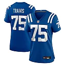 Zennovawear Jalen Travis Indianapolis Colts Women's Team Game Jersey - Royal