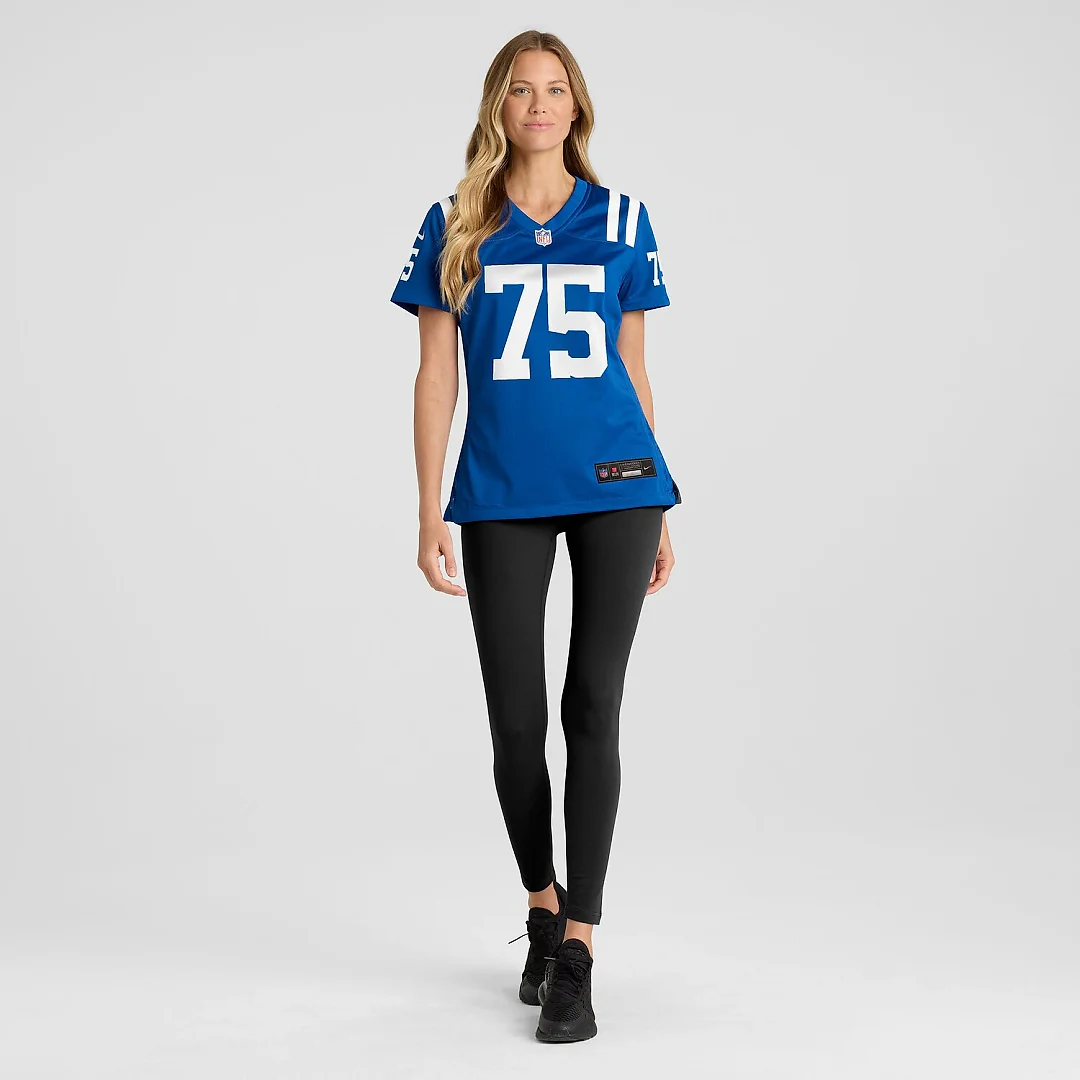 Zennovawear Jalen Travis Indianapolis Colts Women's Team Game Jersey - Royal