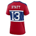 Zennovawear Jalin Hyatt New York Giants Women's Alternate Player Game Jersey - Century Red