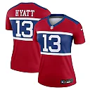 Zennovawear Jalin Hyatt New York Giants Women's Alternate Legend Player Performance Top - Red