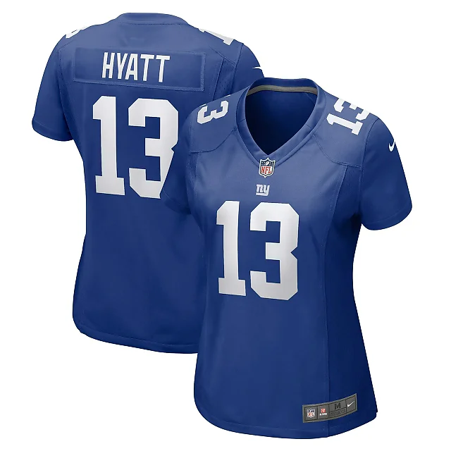Zennovawear Jalin Hyatt New York Giants Women's Team Game Jersey - Royal