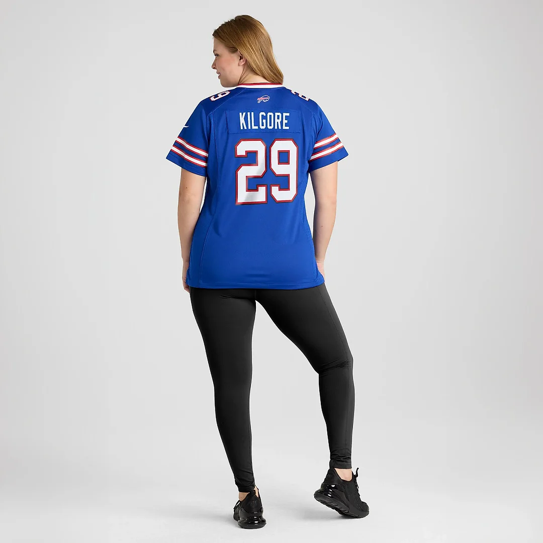Zennovawear Jalon Kilgore Buffalo Bills Women's Team Game Jersey - Royal