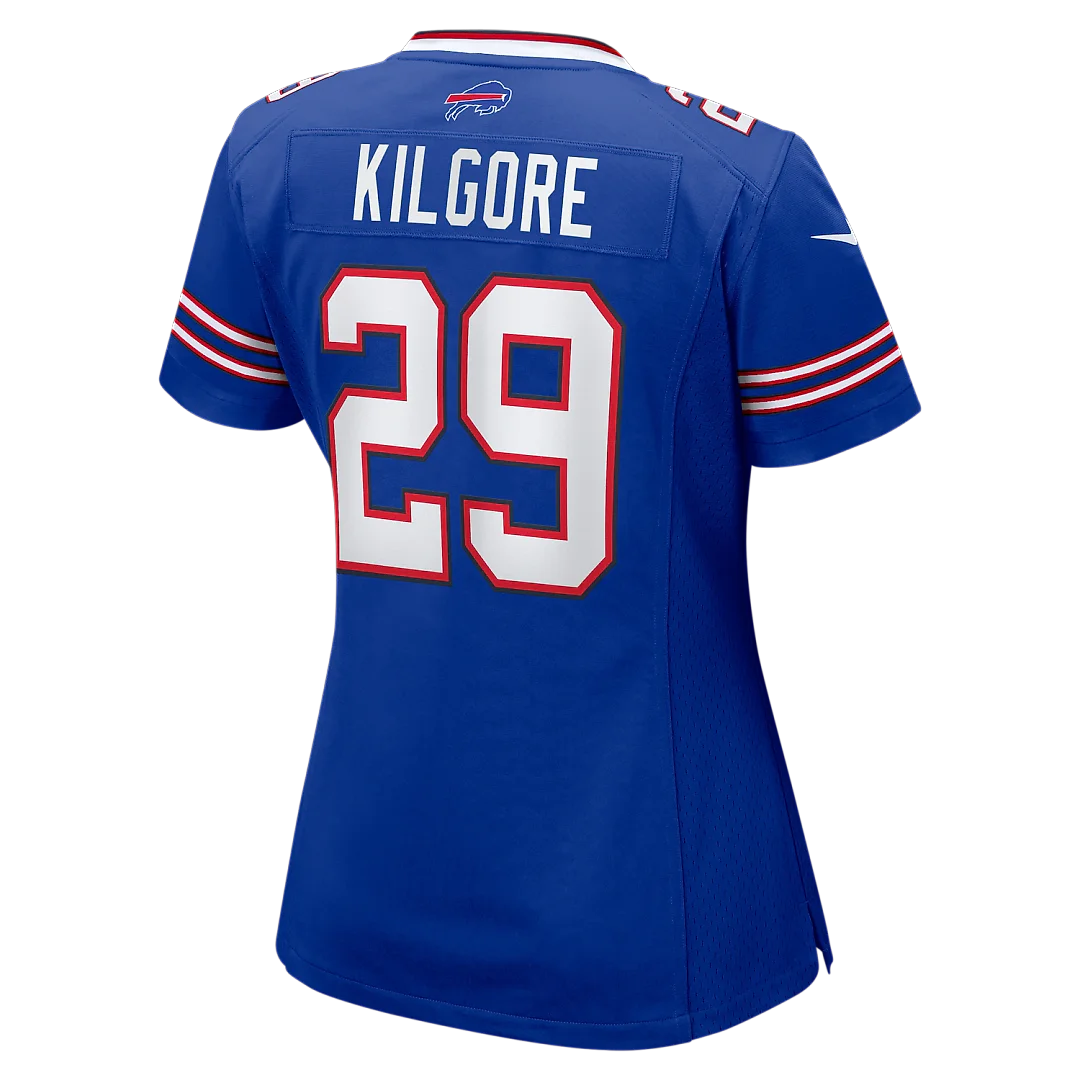 Zennovawear Jalon Kilgore Buffalo Bills Women's Team Game Jersey - Royal