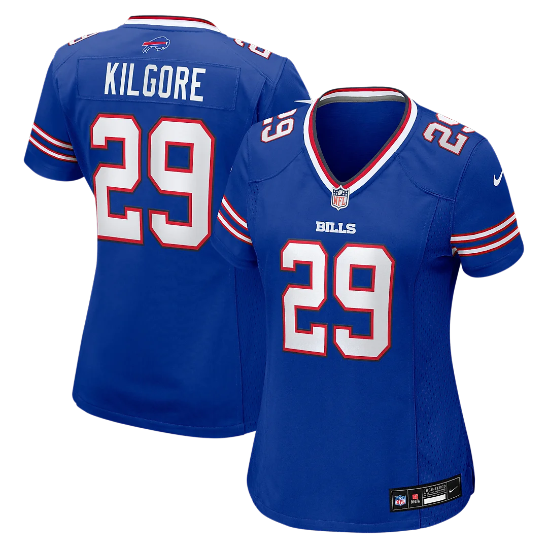 Zennovawear Jalon Kilgore Buffalo Bills Women's Team Game Jersey - Royal