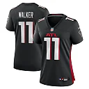 Zennovawear Jalon Walker Atlanta Falcons Women's Team Game Jersey - Black