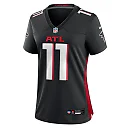 Zennovawear Jalon Walker Atlanta Falcons Women's Team Game Jersey - Black