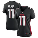Zennovawear Jalon Walker Atlanta Falcons Women's Team Game Jersey - Black