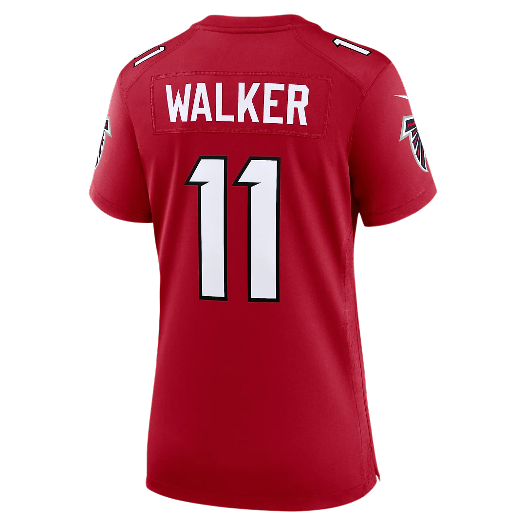 Zennovawear Jalon Walker Atlanta Falcons Women's Game Jersey - Red