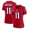 Zennovawear Jalon Walker Atlanta Falcons Women's Game Jersey - Red