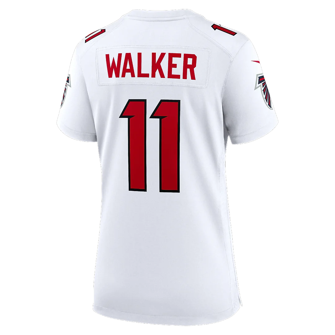 Zennovawear Jalon Walker Atlanta Falcons Women's Game Jersey - White