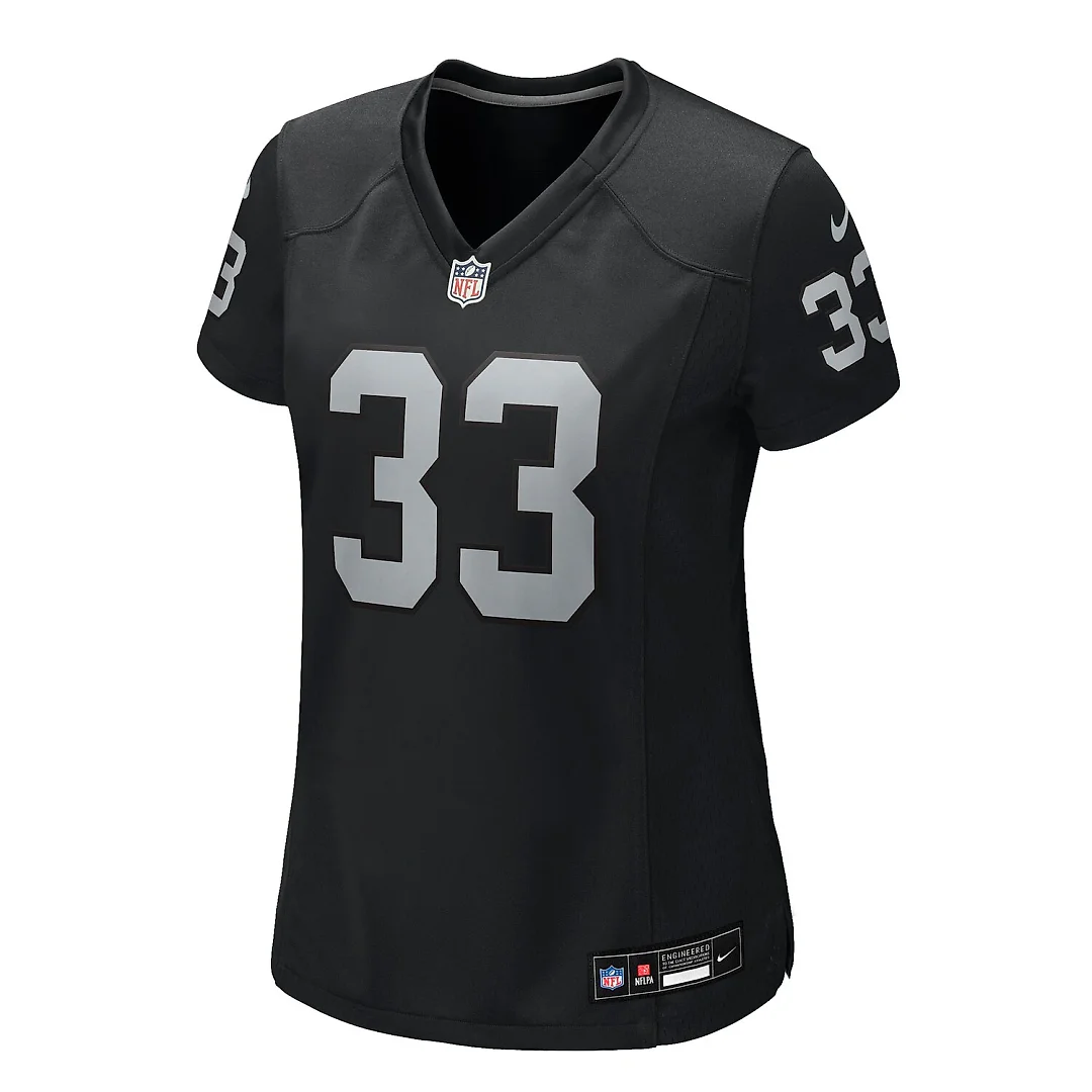 Zennovawear Jamal Adams Las Vegas Raiders Women's Team Game Jersey - Black