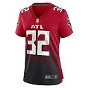 Zennovawear Jamal Anderson Atlanta Falcons Women's Retired Game Jersey - Red