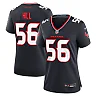 Zennovawear Jamal Hill Houston Texans Women's Team Game Jersey - Navy