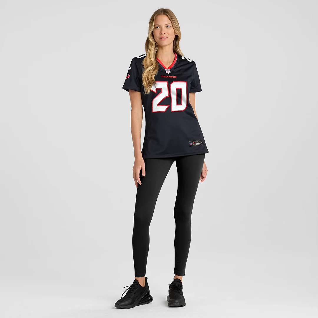 Zennovawear Ja'Marcus Ingram Houston Texans Women's Team Game Jersey - Navy