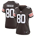 Zennovawear Jamari Thrash Cleveland Browns Women's Game Jersey - Brown