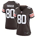 Zennovawear Jamari Thrash Cleveland Browns Women's Game Jersey - Brown