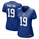 Zennovawear Jameis Winston New York Giants Women's Team Game Jersey - Royal