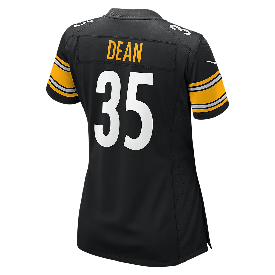Zennovawear Jamel Dean Pittsburgh Steelers Women's Team Game Jersey - Black