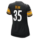 Zennovawear Jamel Dean Pittsburgh Steelers Women's Team Game Jersey - Black