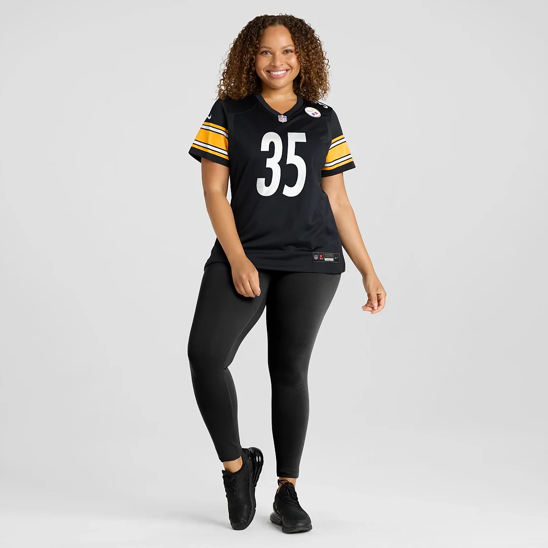 Zennovawear Jamel Dean Pittsburgh Steelers Women's Team Game Jersey - Black