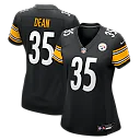 Zennovawear Jamel Dean Pittsburgh Steelers Women's Team Game Jersey - Black