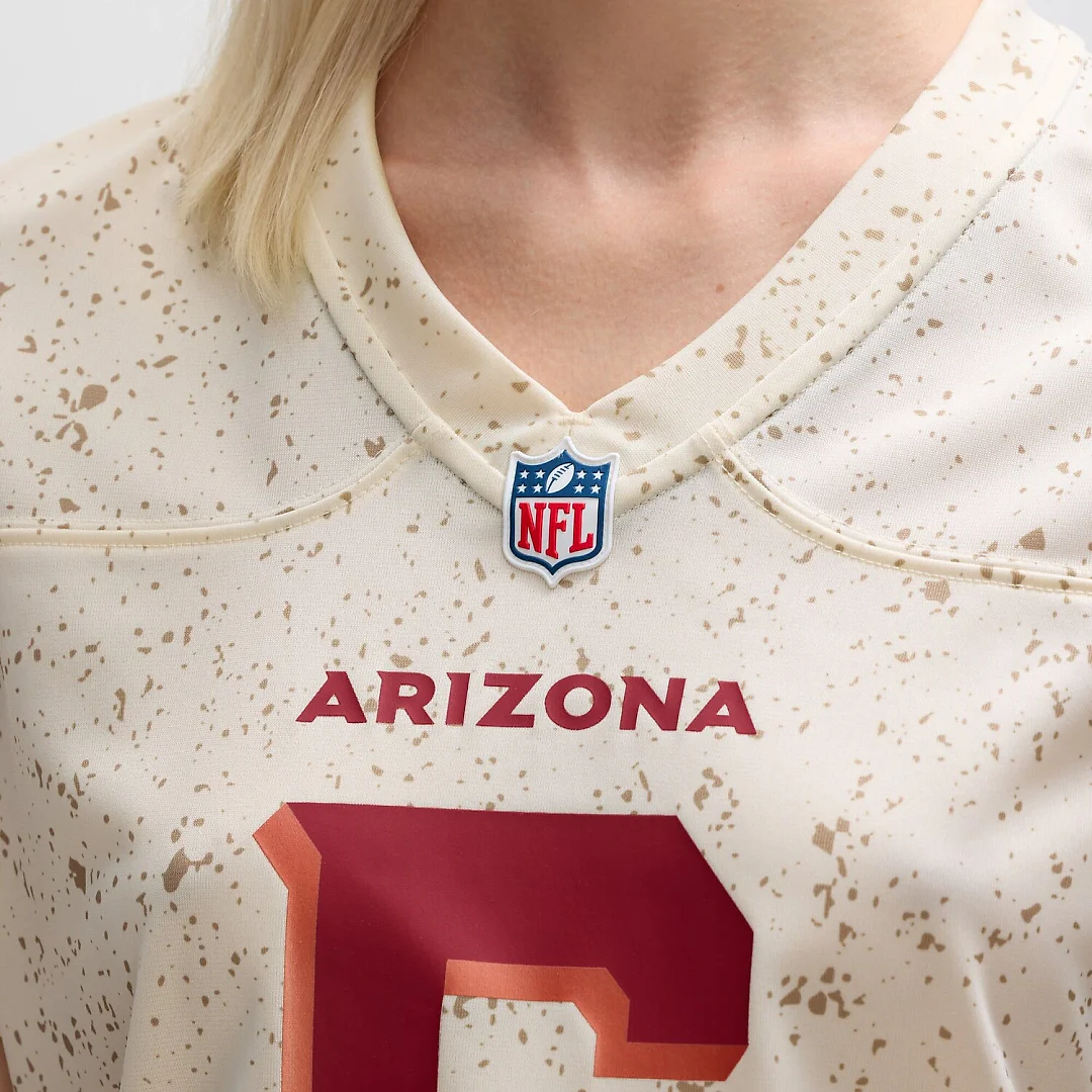 Zennovawear James Conner Arizona Cardinals Women's 2025 Rivalries Collection Game Jersey - Natural