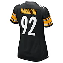 Zennovawear James Harrison Pittsburgh Steelers Women's Retired Game Jersey - Black