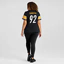 Zennovawear James Harrison Pittsburgh Steelers Women's Retired Game Jersey - Black
