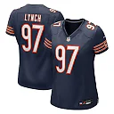Zennovawear James Lynch Chicago Bears Women's Team Game Jersey - Navy