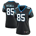 Zennovawear James Mitchell Carolina Panthers Women's Team Game Jersey - Black
